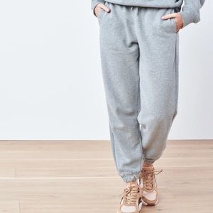Quince Heather Gray Joggers